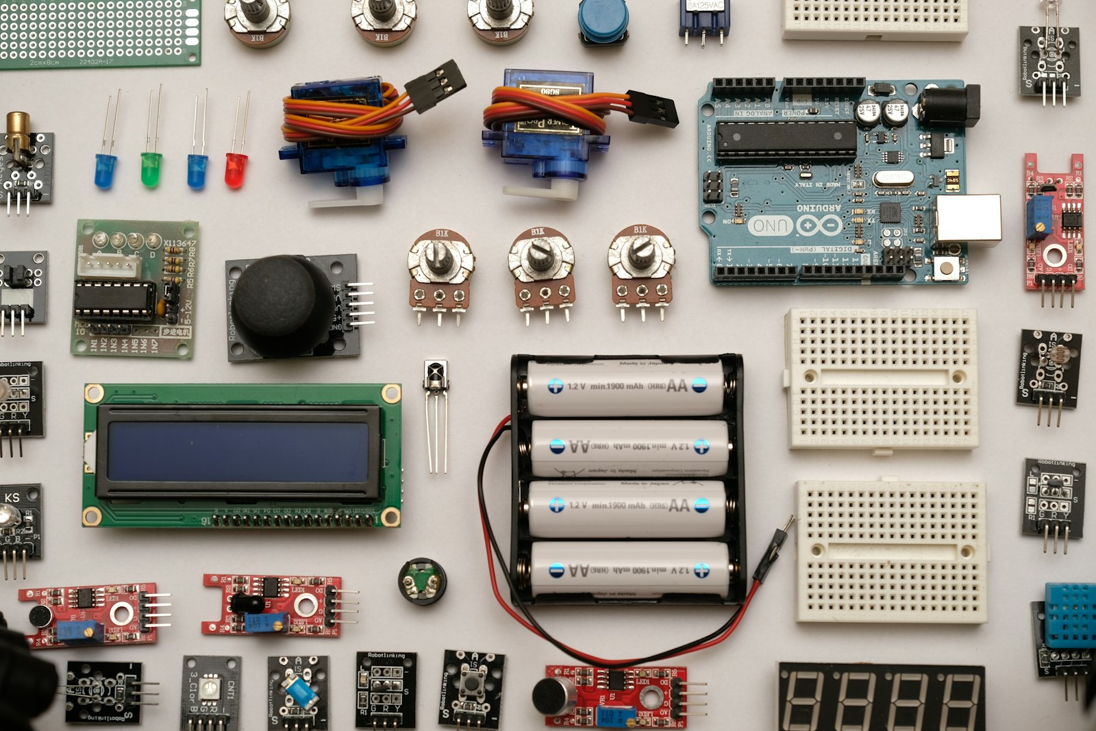 Detalhe de circuito eletrônico